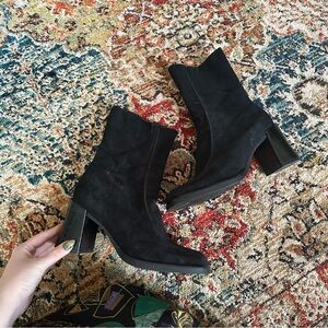 Vintage suede Franco sarto boots